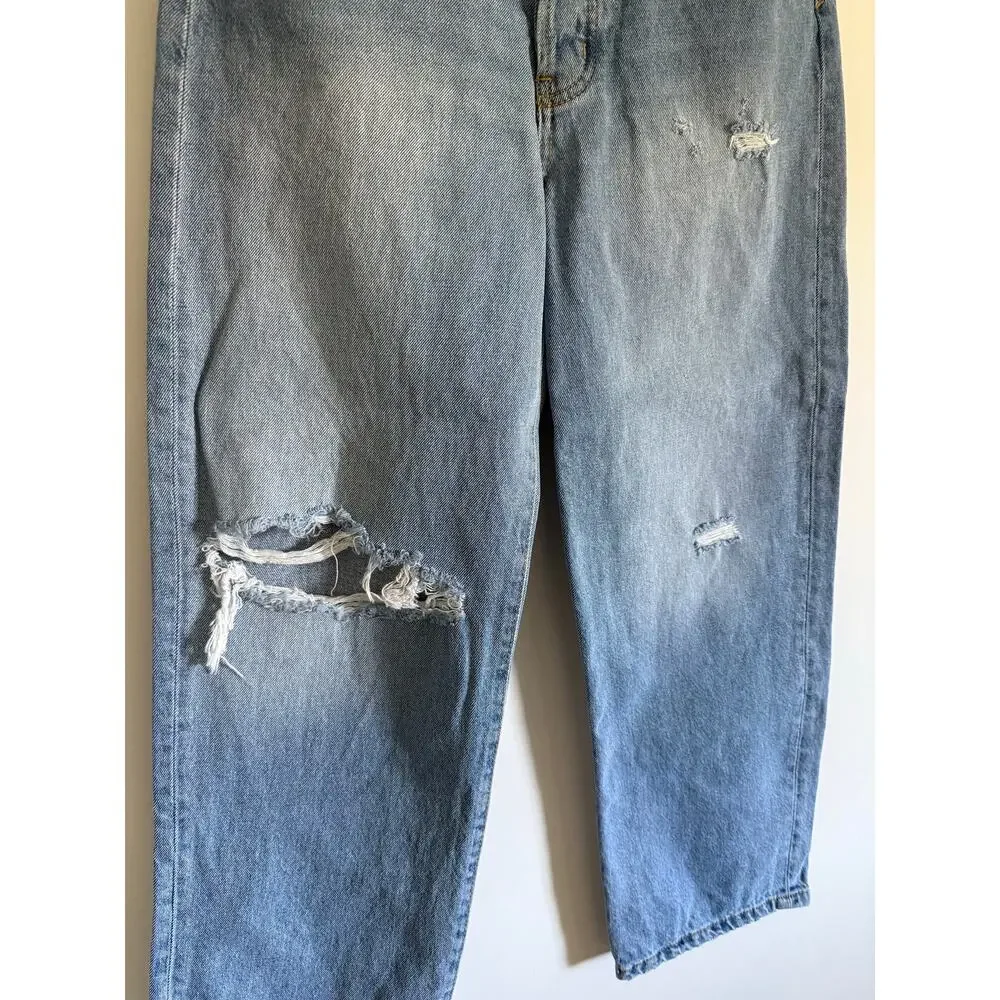 $268 Etica Altin Loose Crop Jean - 26